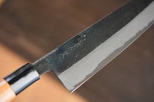 Load image into Gallery viewer, CK102 Japanese Gyuto knife Tosa-Kajiya - Aogami#2 steel black 210mm
