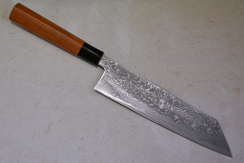 Japanese kiritsuke gyuto knife Aogami2 Damascus steel by Tosa-kajiya brand