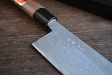 Load image into Gallery viewer, CK105 Japanese Usuba knife Tosa-Kajiya - Aogami#2 Damascus steel 165mm
