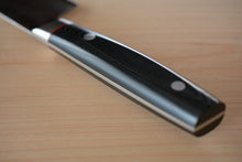 Load image into Gallery viewer, CS102 Japanese Santoku knife Sekikanetsugu-Saiun - VG10 Damascus steel 170mm
