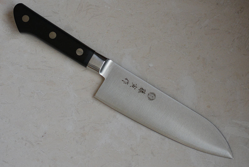 CT001 Japanese Santoku knife Tojiro Fujitora - High carbon cobalt steel 170mm