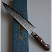 Load image into Gallery viewer, CY210 Japanese Gyuto knife Zenpou - VG10 Damascus steel 215mm

