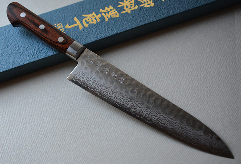 CY210 Japanese Gyuto knife Zenpou - VG10 Damascus steel 215mm
