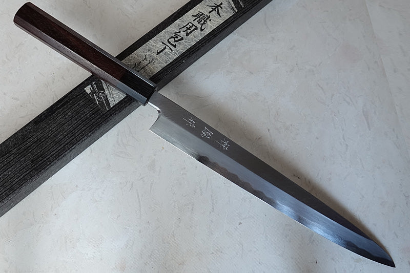 CY217 Japanese Yanagiba knife Zenpou - Shirogami#2 carbon steel 230mm